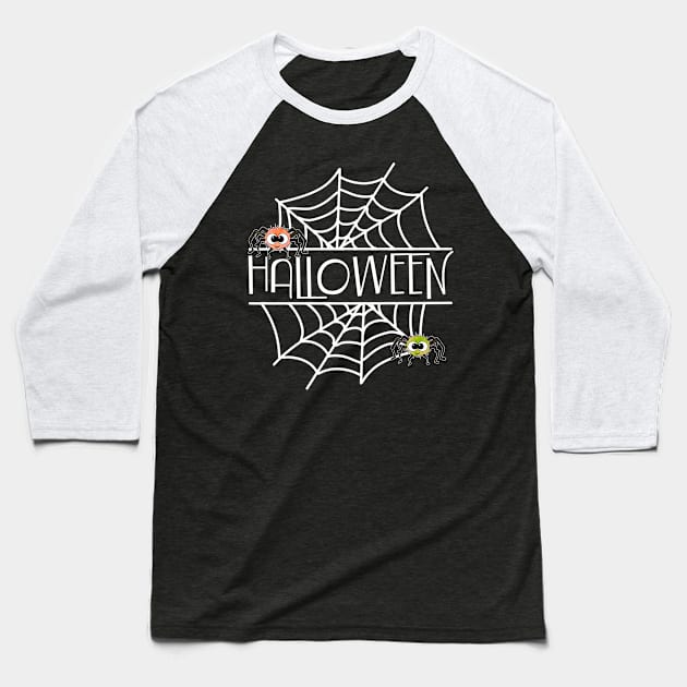 Halloween Baseball T-Shirt by Gigart